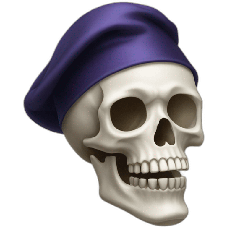 skull with nightcap emoji