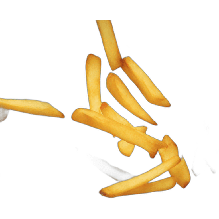 fight-frenchfries emoji