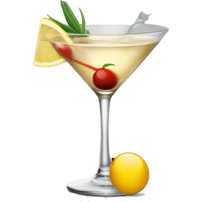 Pornstar martini cocktail  emoji