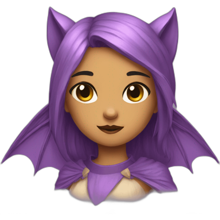 Big bat girl dnd emoji