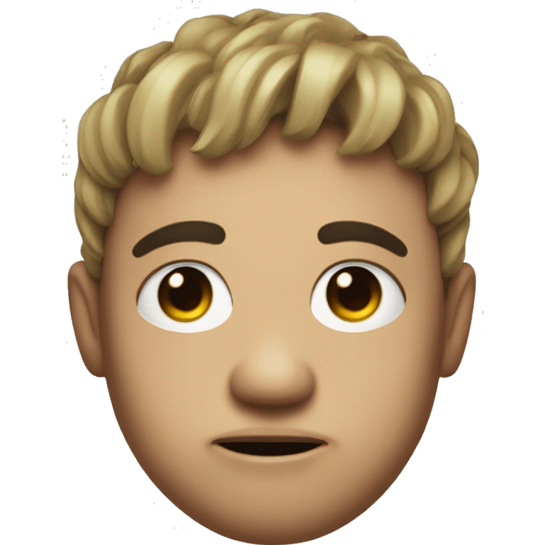 face of uzi from murder drones emoji