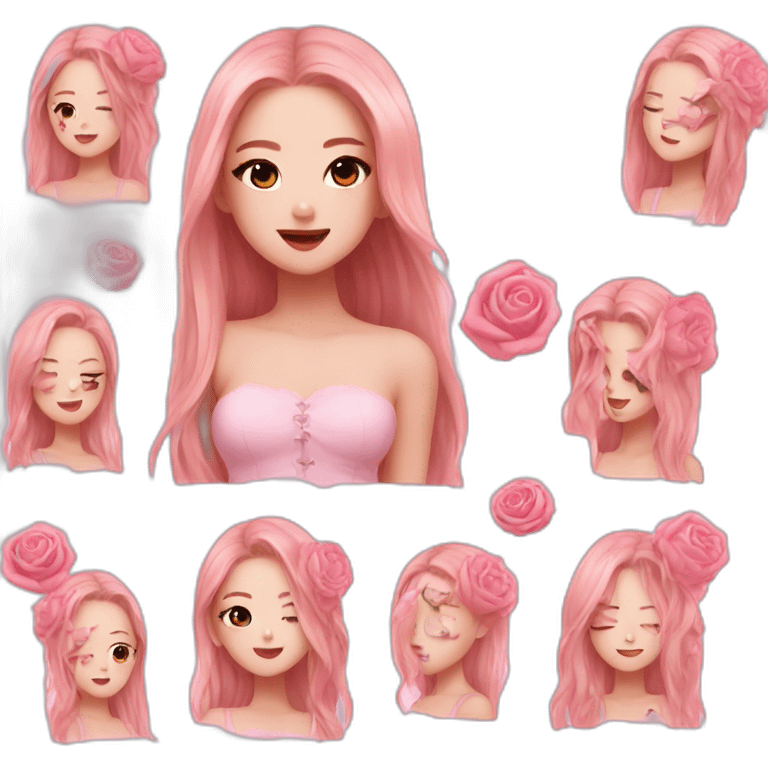 Rosé blackpink emoji