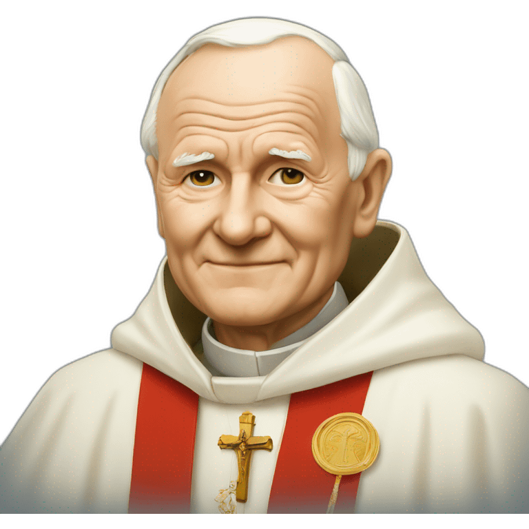 Saint John Paul II emoji