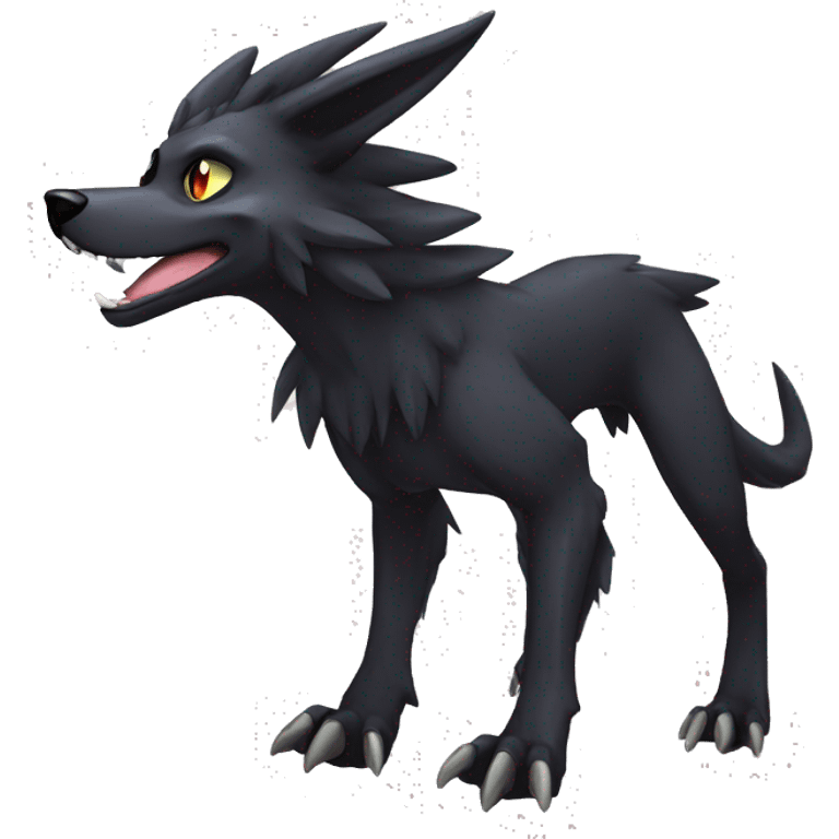  Cool Edgy Sergal-Houndoom-Fakémon  emoji