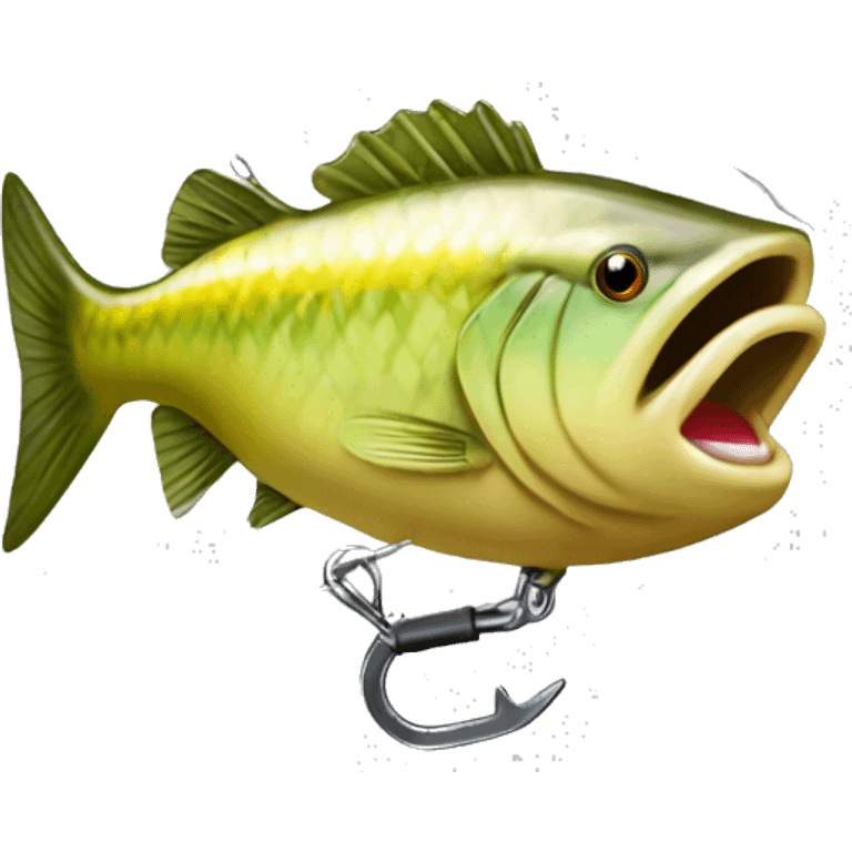 Realistic tackle ,bait, and hooks emoji