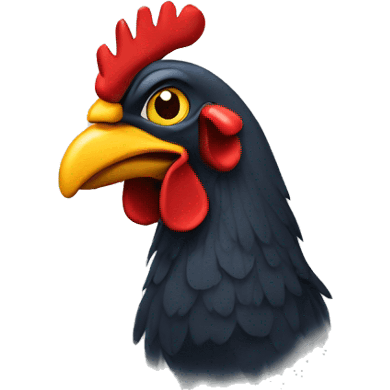 Pollo fumando emoji