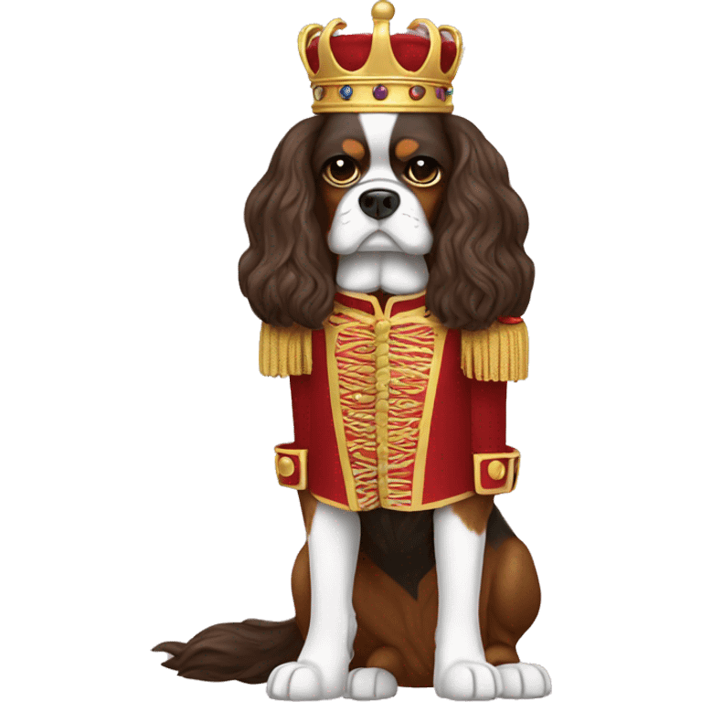 King Charles with a nutcracker  emoji