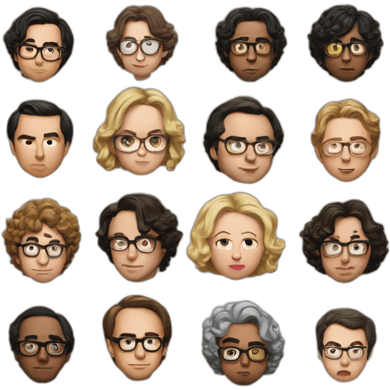 the big bang theory emoji