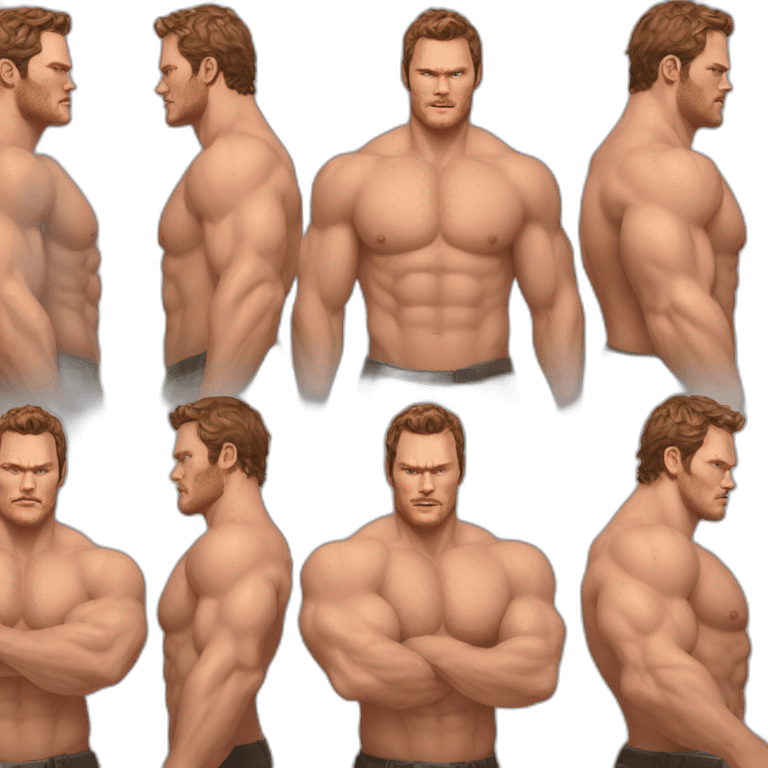 chris-Pratt-gigant-bodybuilder-sexy-angry emoji