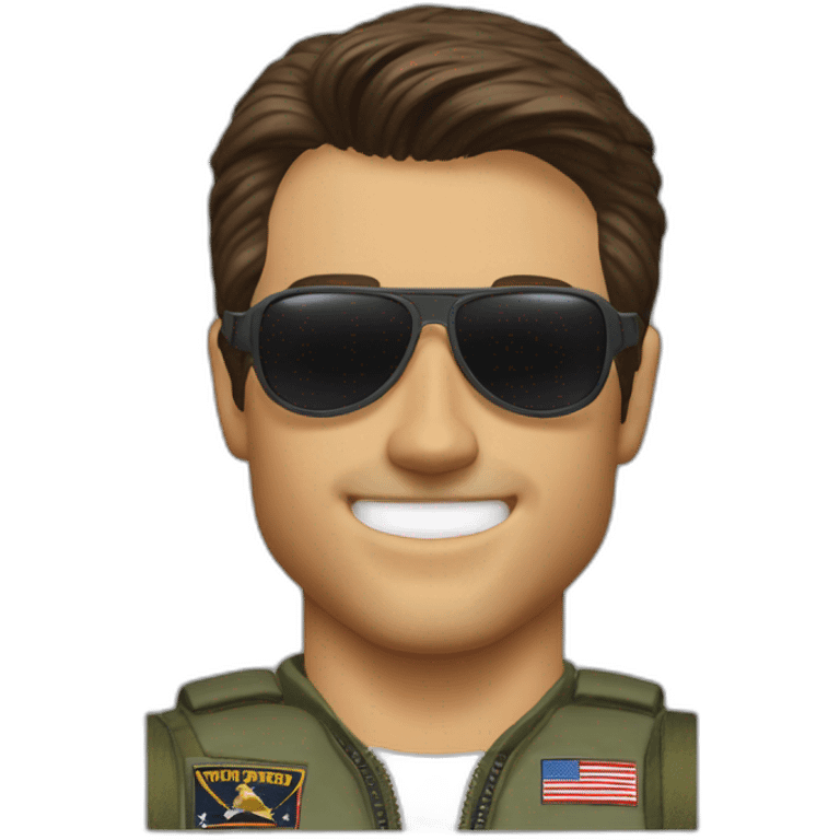 Maverick Tom cruise top gun emoji