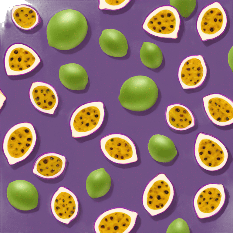 Passion fruit emoji