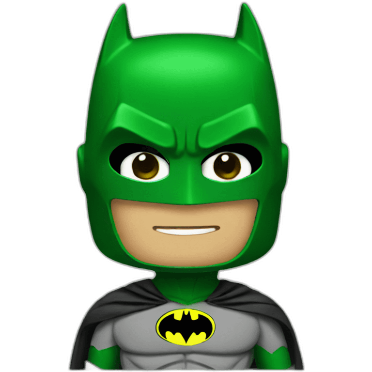 Green Batman emoji