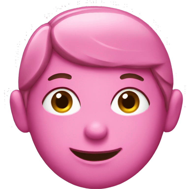 Pink chocolate  emoji