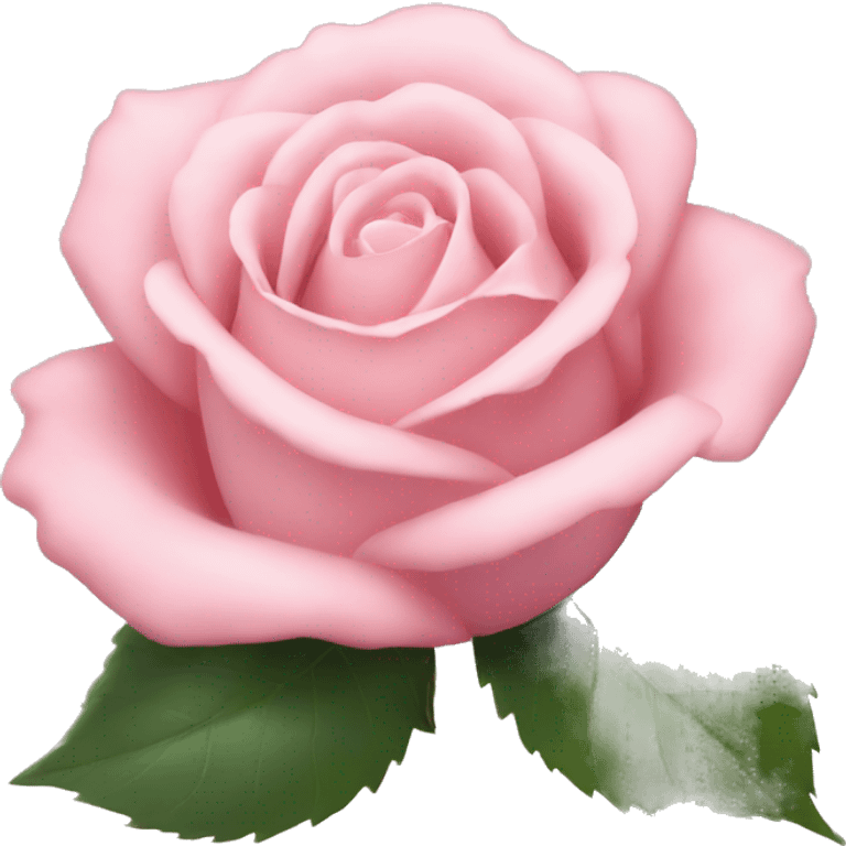 Light pink rose emoji