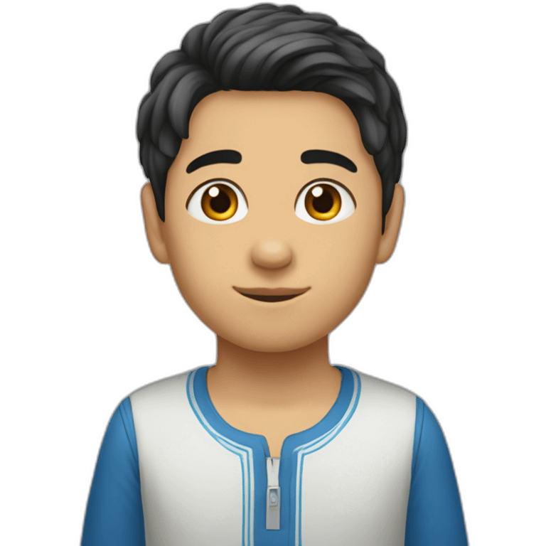 how looks uzbek boy named Batir emoji