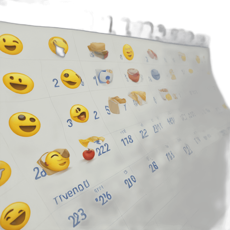 calender emoji