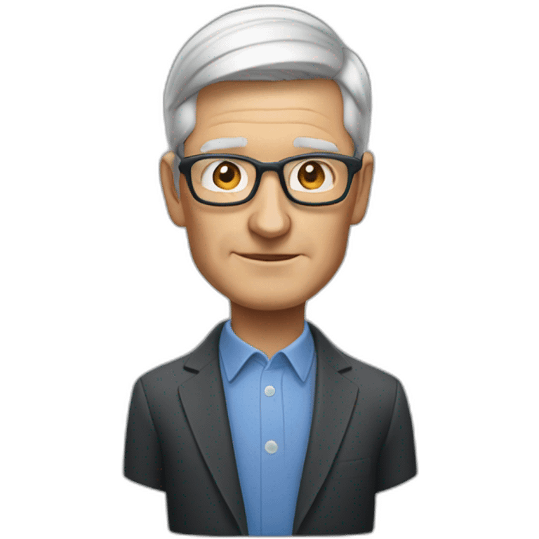 Tim Cook Ios style emoji