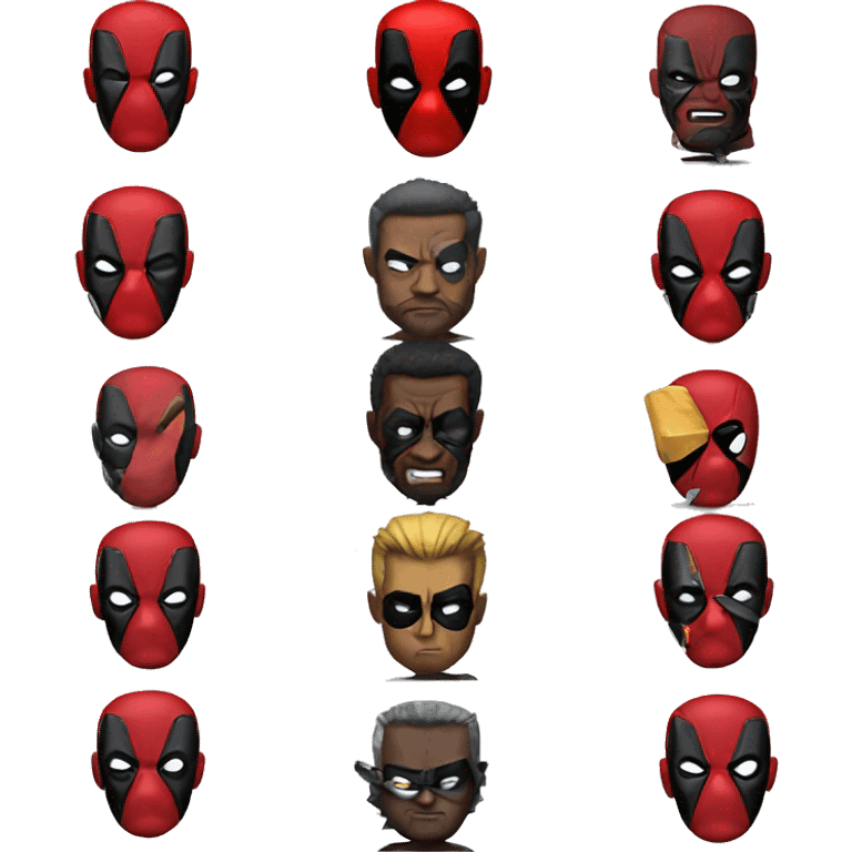 Deadpool wolverine emoji