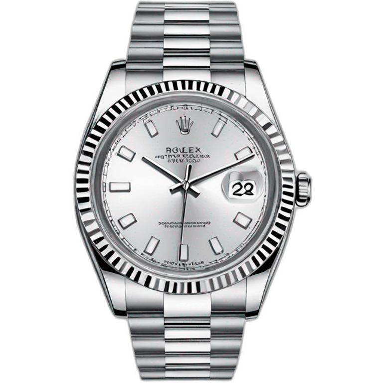 Rolex dayjust emoji