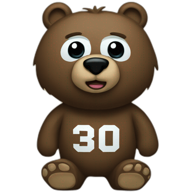 Boston Bruin Bear emoji