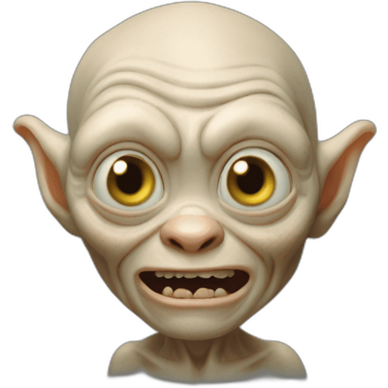 Gollum qui pète emoji