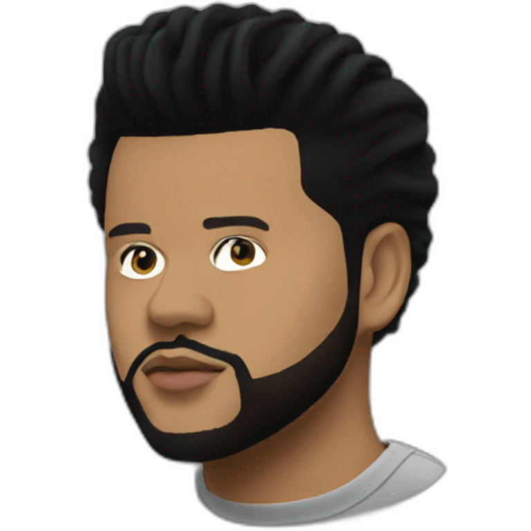 The weeknd emoji