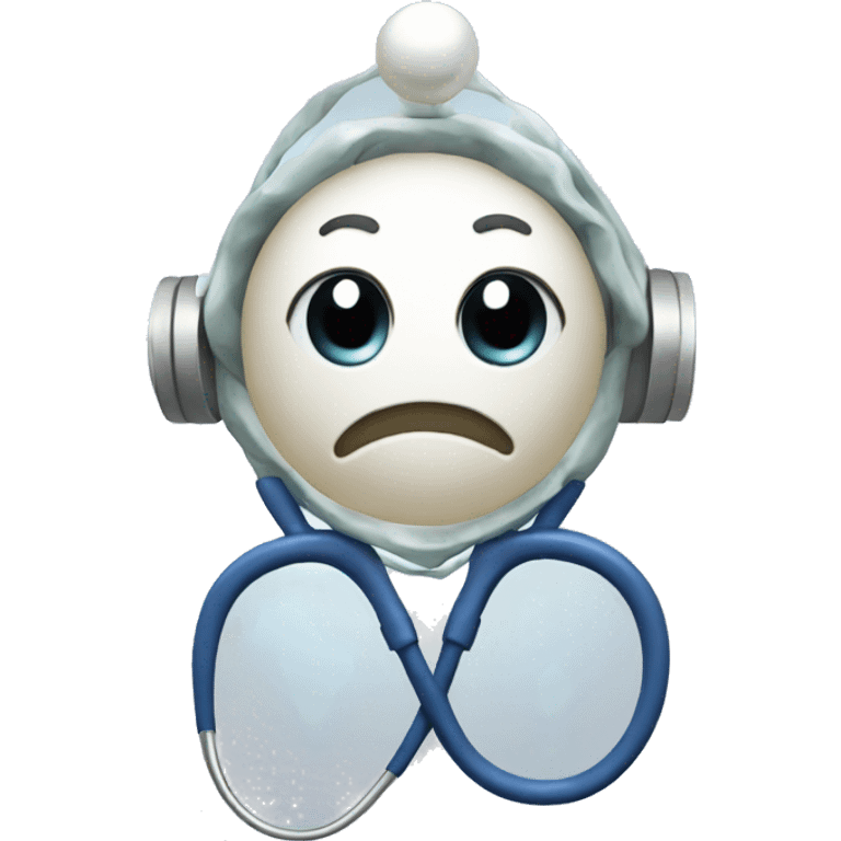 pearl with stethoscope emoji