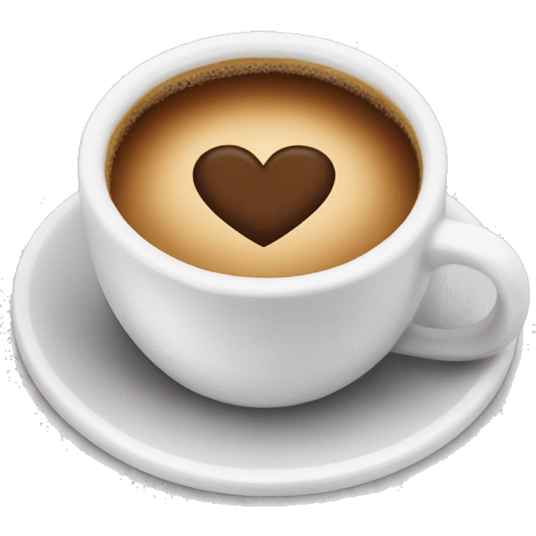 Small coffe heart emoji