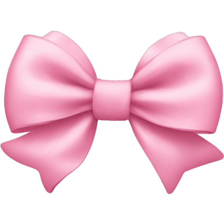 Baby pink bow  emoji