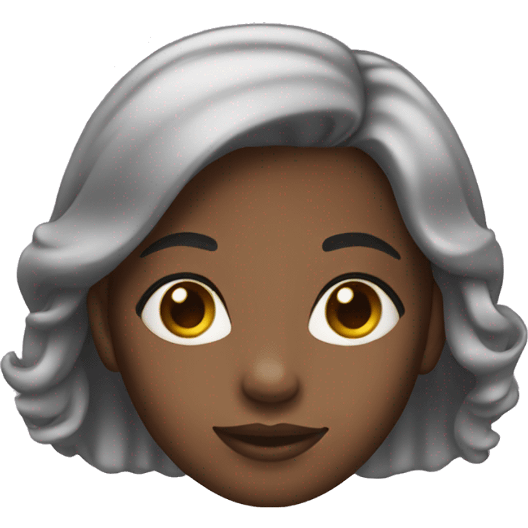 African american girl emoji