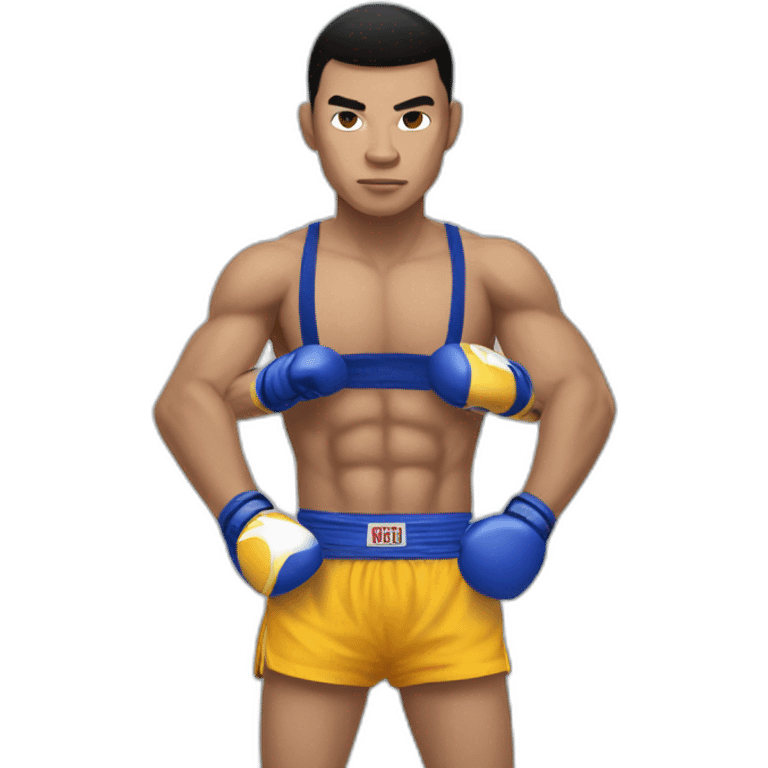 muay thai fighter emoji