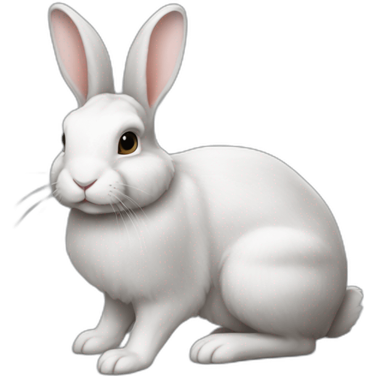 rabbit-lopear-gray-fullbody-lop emoji