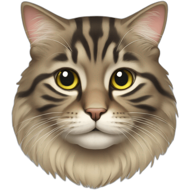 Norwayjan Forest cat emoji