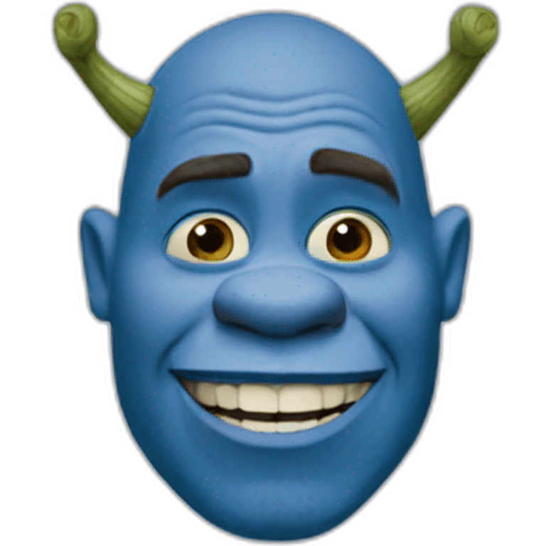 blue-shrek emoji