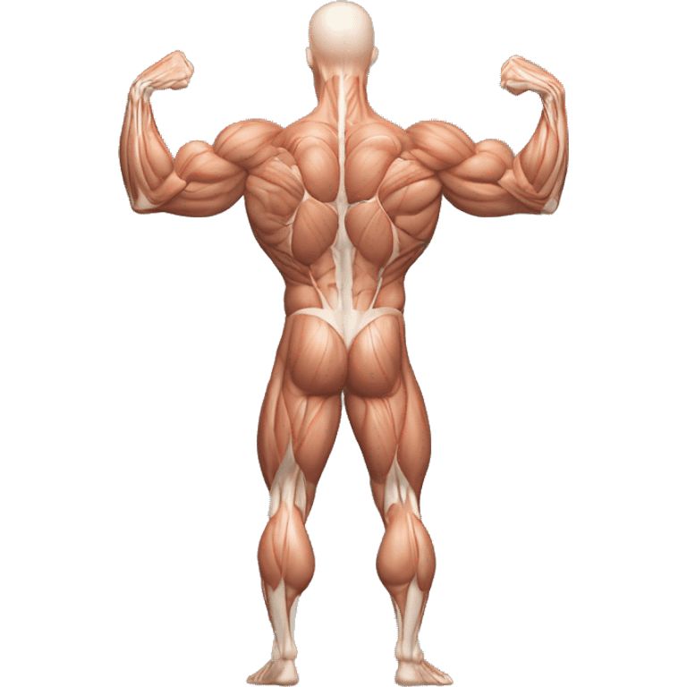 Muscle anatomic structure emoji