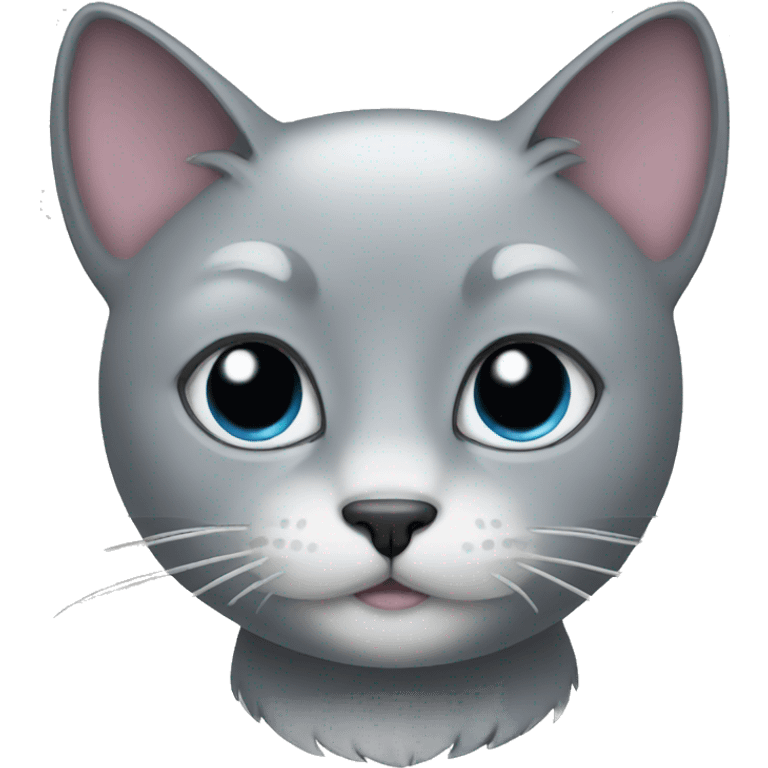 silver cat emoji