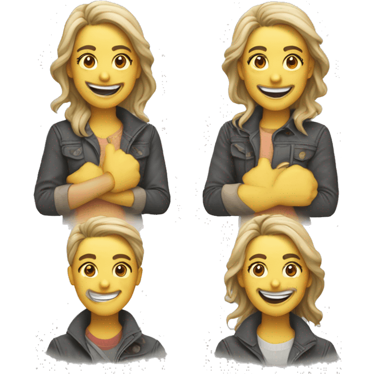 Create a smiling face emoji with a realistic touch, featuring smooth skin and light and shadow details to add depth. The smile should be warm,  emoji