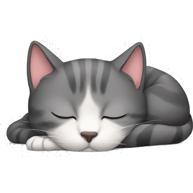 Cat sleeping  emoji