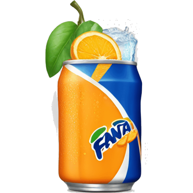 Fanta light drink emoji