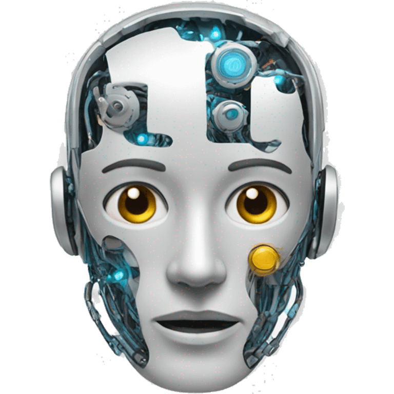 artificial intelligence and work process emoji