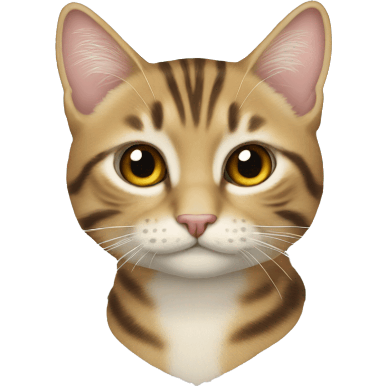 кошка с бантиком emoji