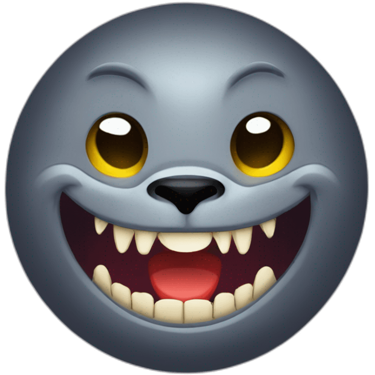 seal-in-vampire-custume-and-fangs-upper-body emoji