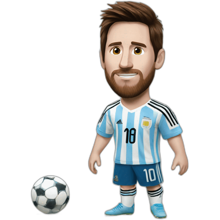 Messi-argentina emoji