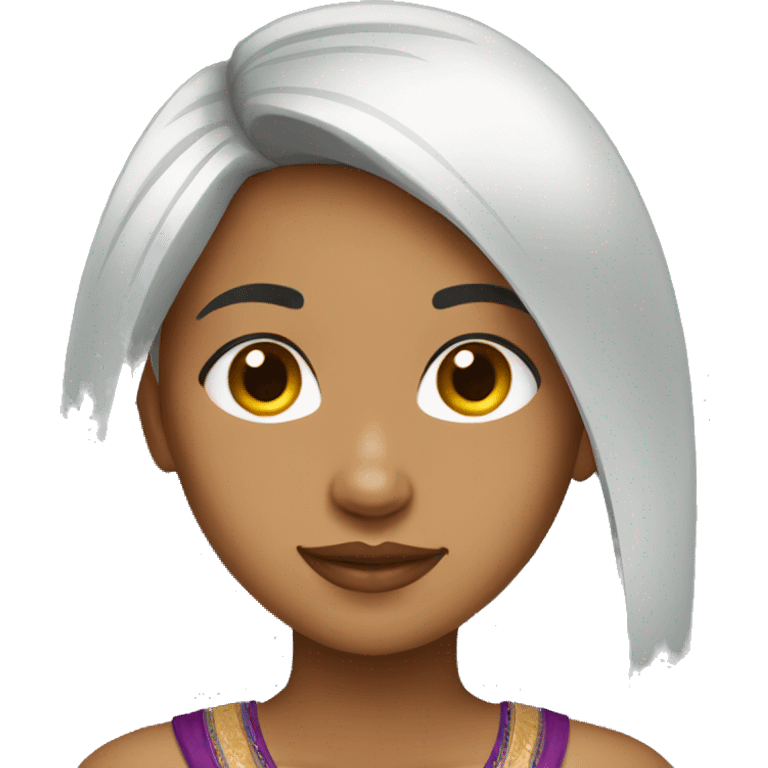  light skin indian girl emoji