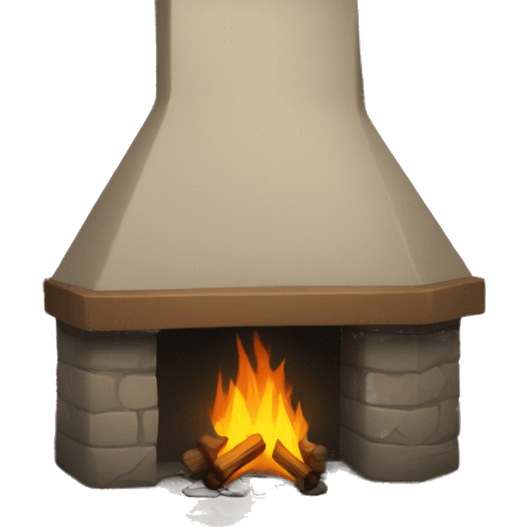 camp fireplace emoji