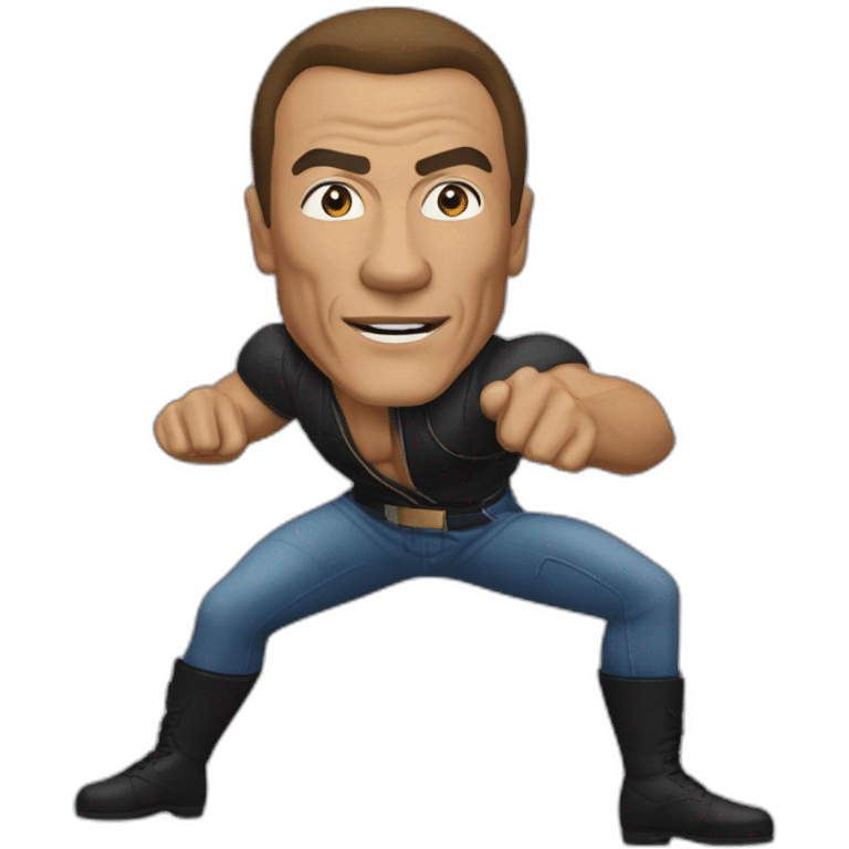 JeanClaude-VanDamme-Spin-Kick-perfectly-centered emoji