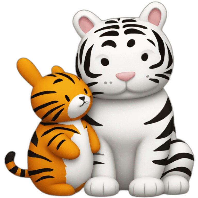 miffy with Tiger emoji