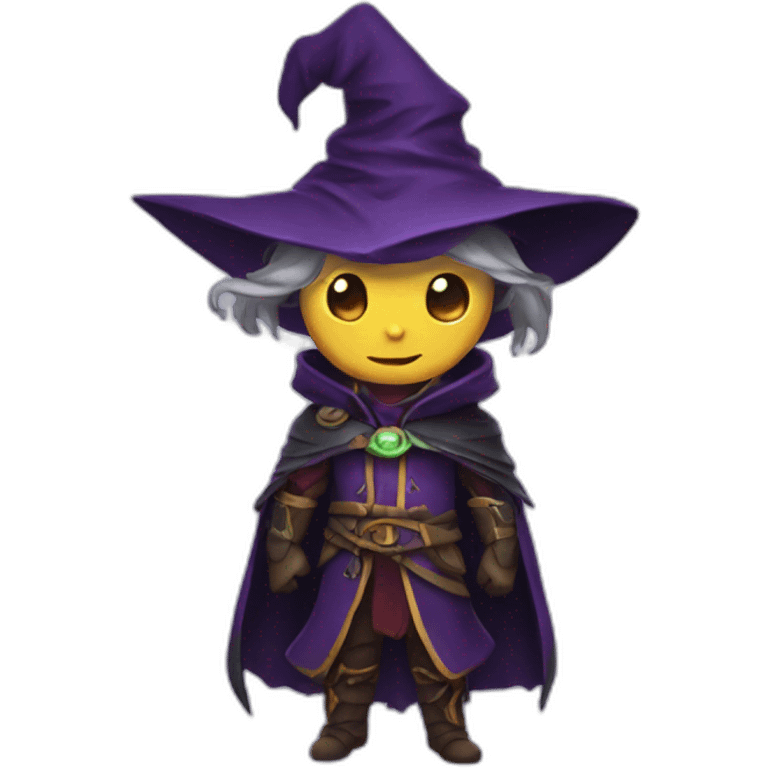 cute warlock emoji