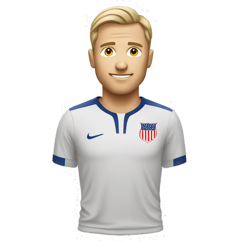 USA white man soccer emoji