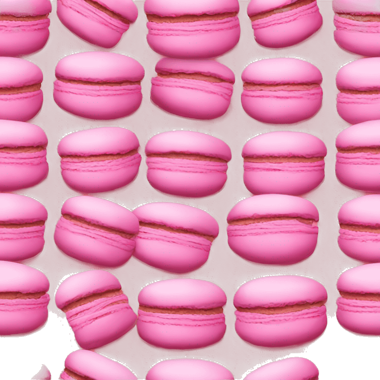 pink macaroons  emoji